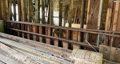 Antique 40’ Wooden Extension Ladder