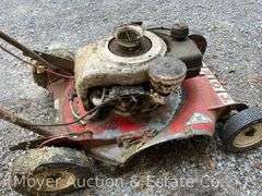Vintage Toro '19' Push Lawn Mower, Electric Start, Engine Complete and Turns Over, 1960's Era