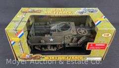 21st Century Toys US M3A3 Halftrack, 1:18 Scale Plastic Tank Model, with Original Box