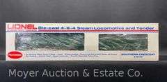 Lionel No. 8702 Southern Crescent Die Cast 4-6-4 Steam Locomotive and Tender, with Original Box