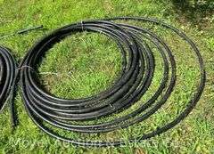 Group of 1” Black Poly Tubing