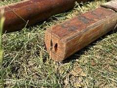 Antique Wood Boat Oar, 2 Pieces, 54" and 62" Long