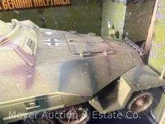 21st Century Toys WW2 German Halftrack, 1:18 Scale Plastic Tank Model, with Original Box