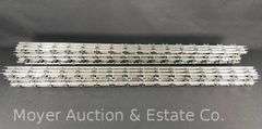 (20) 40" O Gauge Straight Track Sections