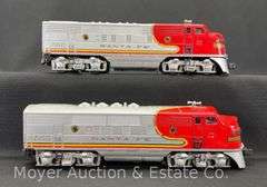 Lionel No. 2353 Santa Fe AA Diesel Locomotive Set, with Original Box