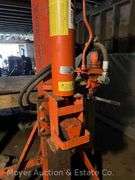 Central Tractor 3pt. Vertical Hydraulic Log Splitter, appears good, condition unknown