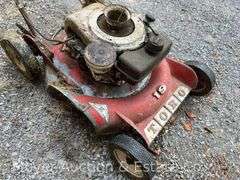 Vintage Toro '19' Push Lawn Mower, Electric Start, Engine Complete and Turns Over, 1960's Era