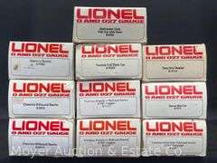 (10) Asst. Lionel Freight Cars, with Boxes