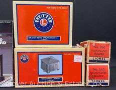 Group of Lionel Bumpers, Barrels, TMCC Direct Lockon No. 34120 (Sealed in Plastic), Etc.