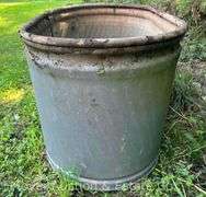 Galvanized Stock Water Tank, 46"w x 24"h