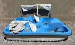 Pelican 'Monaco' Paddle Boat, with Sun Top and Cover, Good Condition