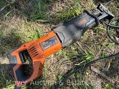 Rigid Corded Reciprocating Saw, with Accessories and Bag