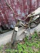 Vintage Banana Seat Bike, Rusty