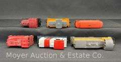 (5) HO Scale Switchers and HO Trolly