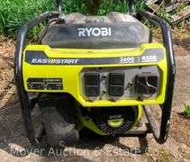 Ryobi 4500watt Generator, 212cc EasyStart Engine, 3600 Running Watts, Starts & Runs