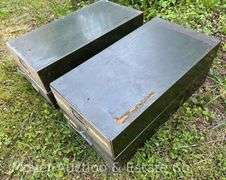 (4) Individual Metal Single Drawer Cabinets, 13”x24”x5”h Each