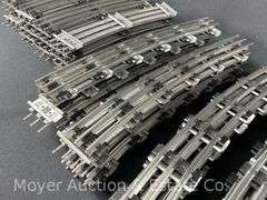 66 Pieces of Asst. O Gauge Track, Most Lionel and K-Line
