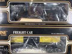 (3) Asst. K-Line Freight Cars, with Original Boxes