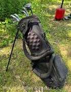 TopFlite Golf Bag with Asst. Golf Clubs