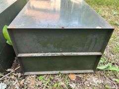 (4) Individual Metal Single Drawer Cabinets, 13”x24”x5”h Each