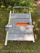 Rigid 10” Table Saw with Folding Stand