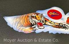 The Flying Tigers P-40 Warhawk Tin "Wing" Sign, 35"w