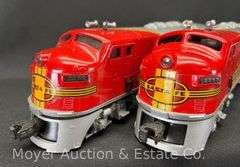 Lionel No. 2353 Santa Fe AA Diesel Locomotive Set, with Original Box