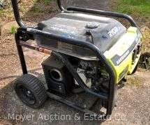 Ryobi 4500watt Generator, 212cc EasyStart Engine, 3600 Running Watts, Starts & Runs