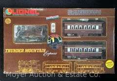 Lionel G Scale Thunder Mountain Express Train Set, No. 81001, with Original Box