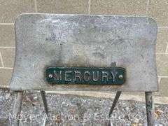 Mercury Outboard Motor Stand, Aluminum, Vollrath Mfg., Vintage