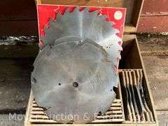 Group of Asst. Saw Blades, Dado Heads, Etc.