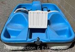 Pelican 'Monaco' Paddle Boat, with Sun Top and Cover, Good Condition
