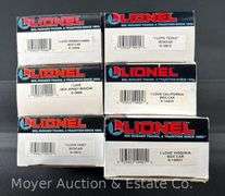 (6) Lionel "I Love" State Box Cars, with Original Boxes