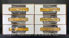 (6) Lionel Union Pacific Passenger Cars, No. 9545-9549 and 7210, with Original Boxes
