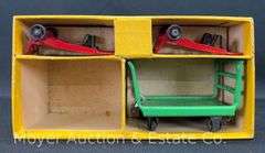 Lionel No. 163 Pre-War Freight Station Set, Missing Dump Car, with Original Box