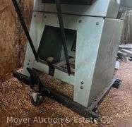 Delta DC-380 Thickness Planer, 3hp Motor, 14”w Feed, with Base and Roller Extensions