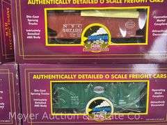 (4) MTH Hopper Cars, with Original Boxes