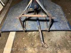 3Pt. Brush Hog, 6’ Wide, Maker Unknown, (3pt. Bracket Needs Welding)