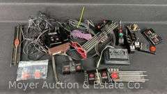 Group of O Gauge Switches, X Crossing, Powered Track, Etc., Most Lionel