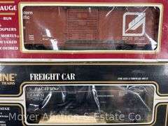 (3) Asst. K-Line Freight Cars, with Original Boxes