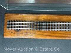 48" O Gauge Display Board, with Plexiglass Cover