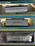 (3) AHM HO Scale Steam Locomotives and Tenders, with Boxes
