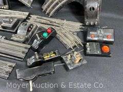 Group of O Gauge Switches, X Crossing, Powered Track, Etc., Most Lionel