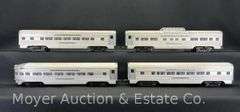 (4) Lionel Lines Passenger Cars, No, 2531-2534, with Original Boxes