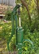 Myers Well Pump, Restored, on Wood Base