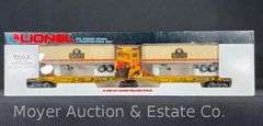 Lionel T.T.U.X Flat Car with Trailers, No. 16345, with Original Box