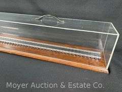 48" O Gauge Display Board, with Plexiglass Cover