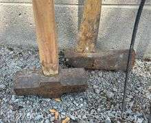 Group of Garden Tools: Sledge, Axe, Forks, Rake, Etc.