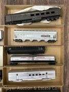 (20) Athearn HO Scale Freight and Passenger Cars, with Boxes