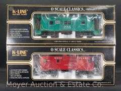 (2) K-Line Cabooses, No, K612 and K613, with Original Boxes